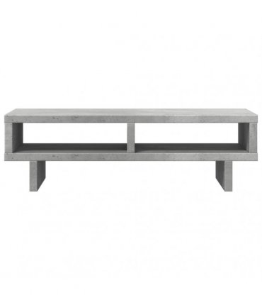 vidaXL Monitor Stand Concrete Grey 50x27x15 cm Engineered Wood — Size: 50 x 27 x 15 cm