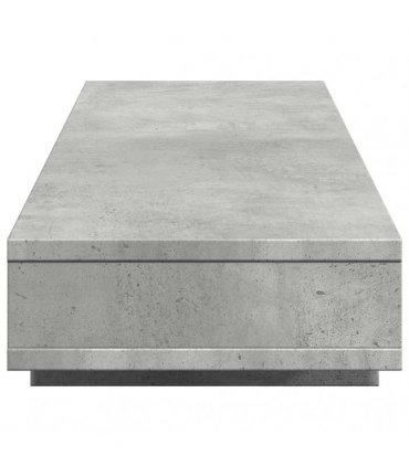vidaXL Monitor Stand Concrete Grey 100x27x15 cm Engineered Wood — Size: 100 x 27 x 15 cm