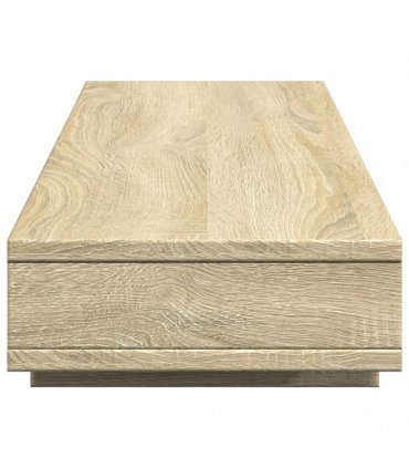 vidaXL Monitor Stand Sonoma Oak 100x27x15 cm Engineered Wood — Size: 100 x 27 x 15 cm