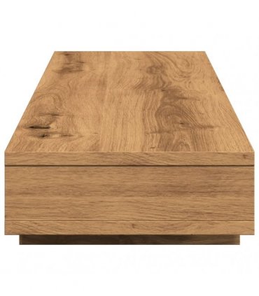 vidaXL Monitor Stand Artisian Oak 100x27x15 cm Engineered Wood — Colour: artisan oak, Size: 100 x 27 x 15 cm