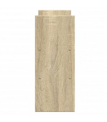 vidaXL Desk Organiser Adjustable Sonoma Oak 40x17x41 cm Engineered Wood