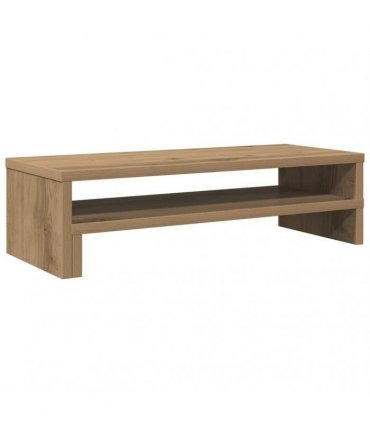 vidaXL Monitor Stand Artisian Oak 54x22x15 cm Engineered Wood — Colour: artisan oak