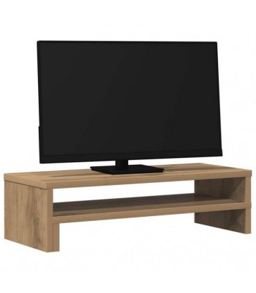 vidaXL Monitor Stand Artisian Oak 54x22x15 cm Engineered Wood — Colour: artisan oak