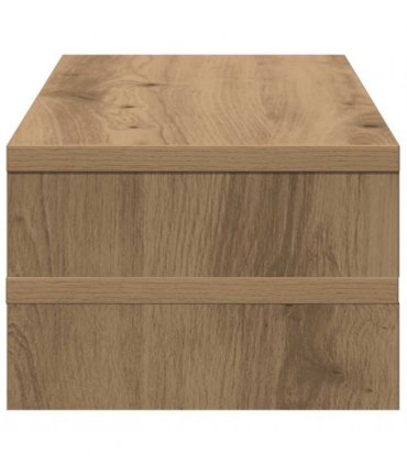 vidaXL Monitor Stand Artisian Oak 54x22x15 cm Engineered Wood — Colour: artisan oak