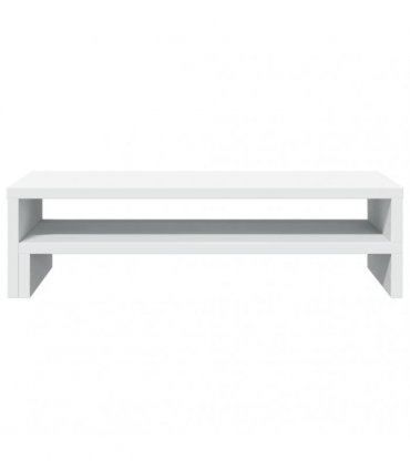 vidaXL Monitor Stand White 54x22x15 cm Engineered Wood
