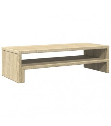 vidaXL Monitor Stand Sonoma Oak 54x22x15 cm Engineered Wood