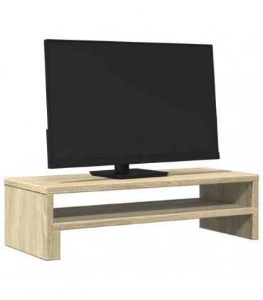 vidaXL Monitor Stand Sonoma Oak 54x22x15 cm Engineered Wood
