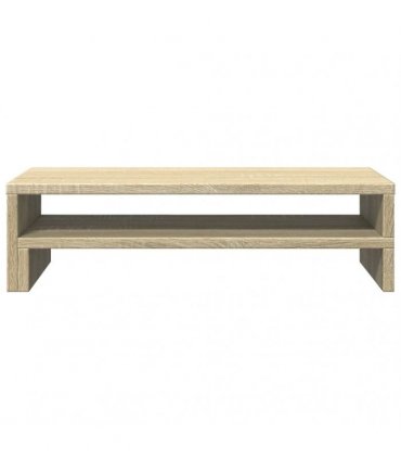 vidaXL Monitor Stand Sonoma Oak 54x22x15 cm Engineered Wood