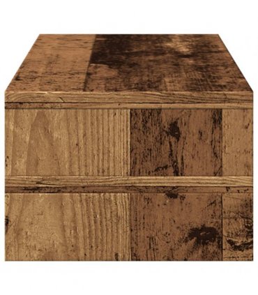 vidaXL Monitor Stand Old Wood 54x22x15 cm Engineered Wood
