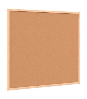 vidaXL Chalkboard with Solid Pine Wood Frame Black 60x55 cm — Size: 60 x 55 cm