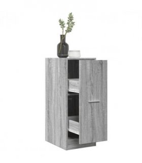 vidaXL Apothecary Cabinet Grey Sonoma 30x41x77.5 cm Engineered Wood — Size: 30 x 41 x 77.5 cm
