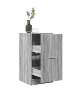 vidaXL Apothecary Cabinet Grey Sonoma 40x41x77.5 cm Engineered Wood — Size: 40 x 41 x 77.5 cm