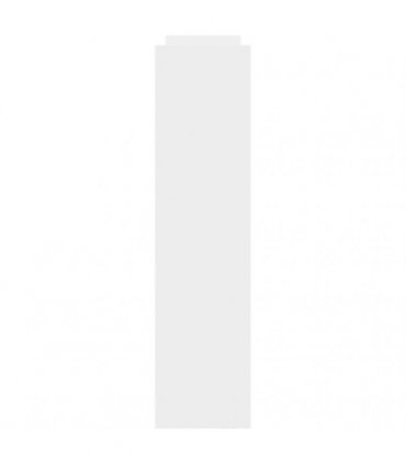 vidaXL Narrow Storage Trolley 4 Tier White Engineered Wood