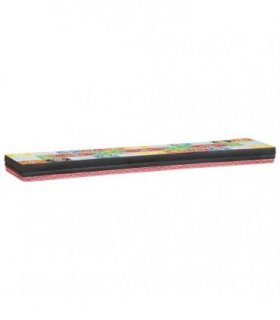 vidaXL Wall Shelves Multicolour 100 x 20 x 6 cm Solid Mango Wood