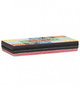 vidaXL Wall Shelves 3 pcs Multicolour 100 x 20 x 6 cm Solid Mango Wood — Size: 40/60/100 x 20 x 6 cm