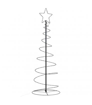 vidaXL LED Christmas Tree 100 LEDs Warm White 150 cm