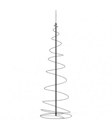 vidaXL LED Christmas Tree 120 LEDs Warm White 180 cm