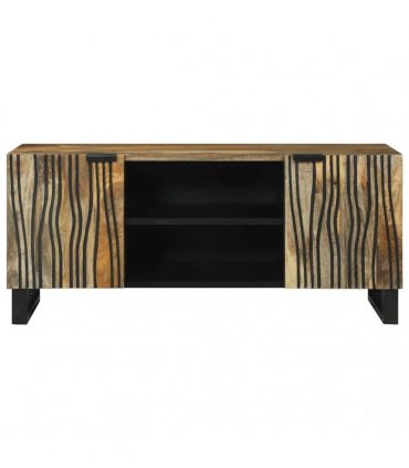 vidaXL TV Units Brown 105 x 33 x 46 cm Engineered wood — Colour: Natural