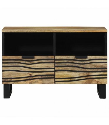 vidaXL TV Units with Drawer Brown 70 x 33 x 46 cm Engineered wood — Colour: Natural