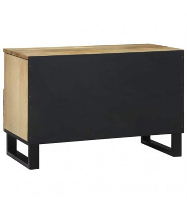 vidaXL TV Units with Drawer Brown 70 x 33 x 46 cm Engineered wood — Colour: Natural