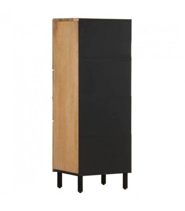 vidaXL Side Cabinet 40x33x110 cm Solid Wood Mango