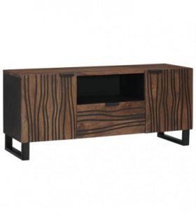 vidaXL TV Units with Drawer Walnut 105 x 33 x 46 cm Engineered wood