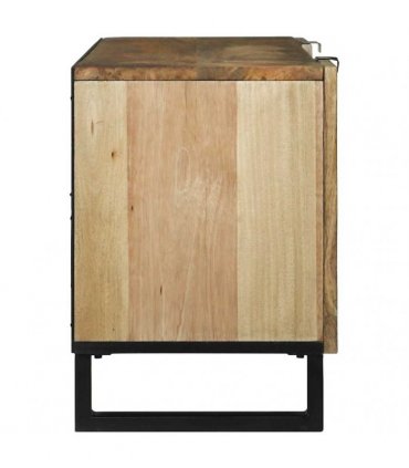 vidaXL TV Units with Drawer Brown 105 x 33 x 46 cm Engineered wood — Colour: Natural