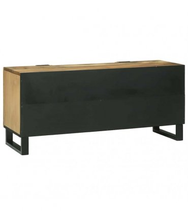 vidaXL TV Units with Drawer Brown 105 x 33 x 46 cm Engineered wood — Colour: Natural