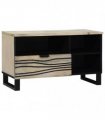 vidaXL TV Units with Drawer White 80 x 33 x 46 cm Engineered wood