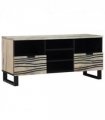vidaXL TV Units with Drawer White 100 x 33 x 46 cm Engineered wood