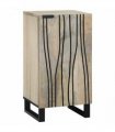 vidaXL Sideboard White 40 x 33 x 75 cm Solid mango wood