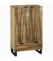vidaXL Highboard Brown 60 x 33 x 100 cm Solid mango wood — Colour: Natural