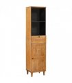 vidaXL Bathroom Cabinet Light Brown 38 x 33 x 160 cm Engineered Wood — Colour: Light brown (desert finish)