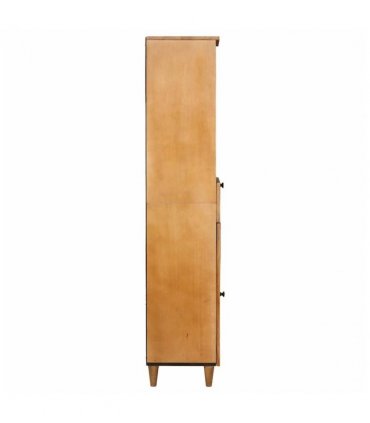 vidaXL Bathroom Cabinet Light Brown 38 x 33 x 160 cm Engineered Wood — Colour: Light brown (desert finish)