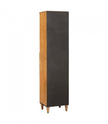 vidaXL Bathroom Cabinet Light Brown 38 x 33 x 160 cm Engineered Wood — Colour: Light brown (desert finish)