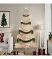 vidaXL Wooden Christmas Tree for Decoration 180 cm Solid Wood Pine — Colour: natural