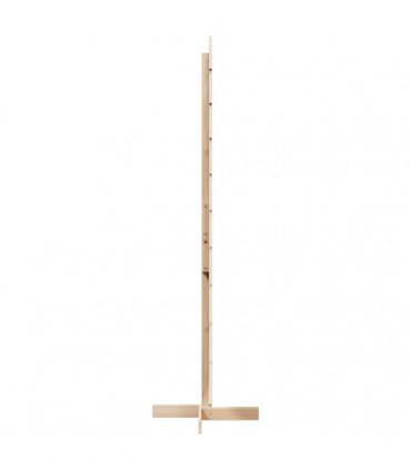 vidaXL Wooden Christmas Tree for Decoration 180 cm Solid Wood Pine — Colour: natural