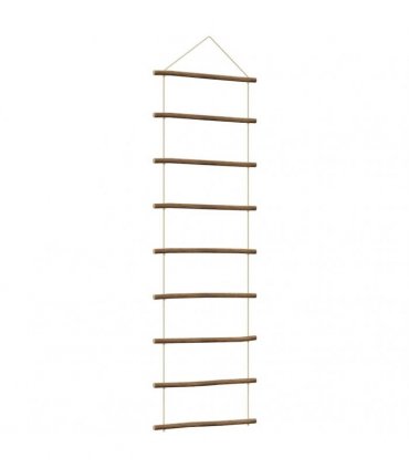 vidaXL Wall Decoration Ladder-Shaped 50x150 cm Natural Branch — Size: 50 x 150 cm