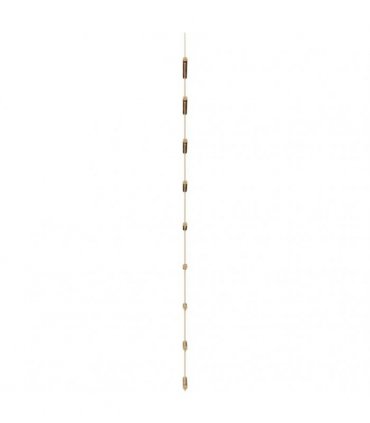 vidaXL Wall Decoration Ladder-Shaped 50x150 cm Natural Branch — Size: 50 x 150 cm