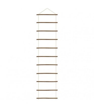 vidaXL Wall Decoration Ladder-Shaped 50x200 cm Natural Branch — Size: 50 x 200 cm