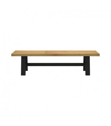 vidaXL Dining Bench NOAIN A-Shaped Legs 180x40x45 cm Solid Wood Pine — Colour: natural, Model: a shape