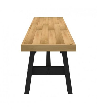 vidaXL Dining Bench NOAIN A-Shaped Legs 180x40x45 cm Solid Wood Pine — Colour: natural, Model: a shape