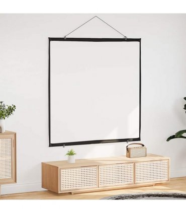 vidaXL Projection Screen Wall-Hanging 72 Inch 1:1 — Size: 72'' (1:1)