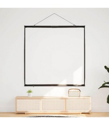 vidaXL Projection Screen Wall-Hanging 72 Inch 1:1 — Size: 72'' (1:1)