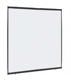 vidaXL Projection Screen Wall-Hanging 89 Inch 1:1 — Size: 89'' (1:1)