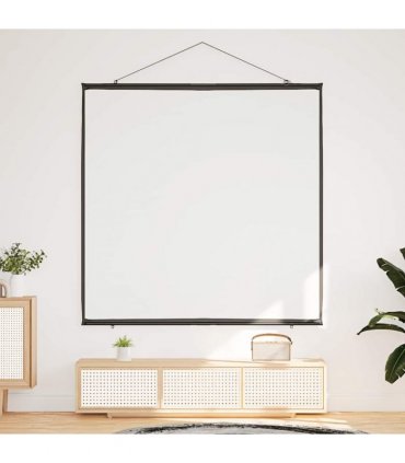 vidaXL Projection Screen Wall-Hanging 89 Inch 1:1 — Size: 89'' (1:1)