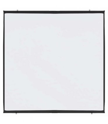 vidaXL Projection Screen Wall-Hanging 89 Inch 1:1 — Size: 89'' (1:1)
