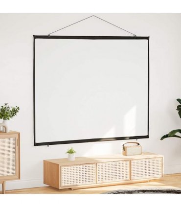 vidaXL Projection Screen Wall-Hanging 100 Inch 4:3 — Size: 100'' (4:3)