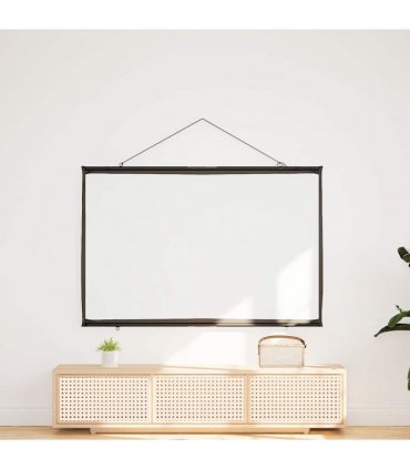 vidaXL Projection Screen Wall-Hanging 60 Inch 16:9 — Size: 60'' (16:9)