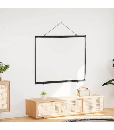 vidaXL Projection Screen Wall-Hanging 50 Inch 4:3 — Size: 50'' (4:3)